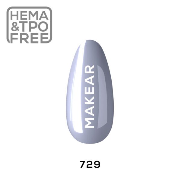 Trajni lak 729 GLAMOUR MakeAR, 8ml