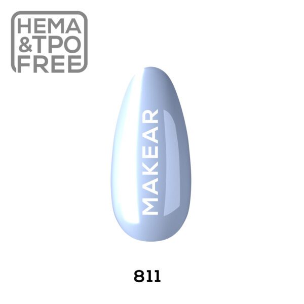 Trajni lak 811 glow in dark MakeAR, 8ml LIMITED E.