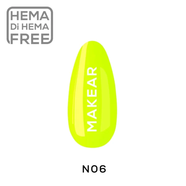 Trajni lak N06 NEON MakeAR, 8ml ****