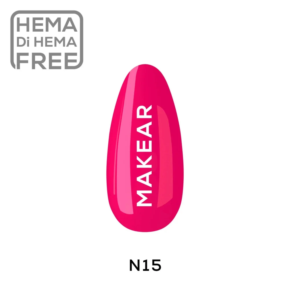 Trajni lak N15 NEON MakeAR, 8ml ****