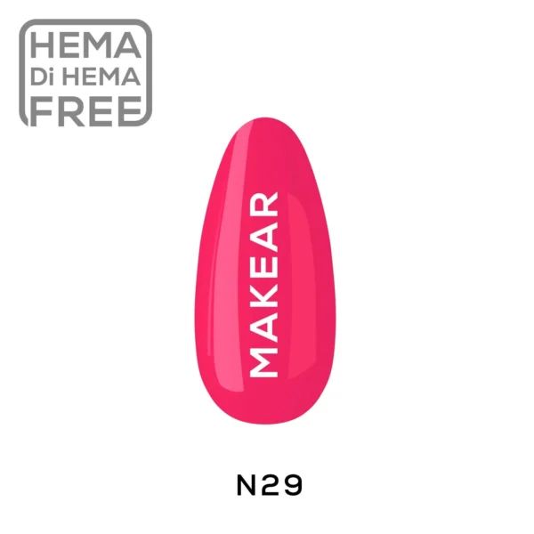 Trajni lak N29 MakeAR, 8ml NEON KOLEKCIJA