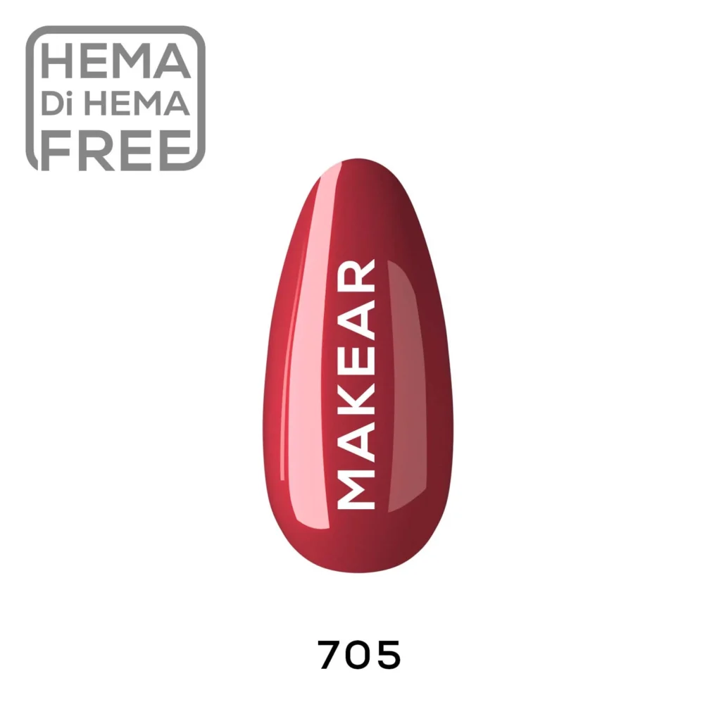 Trajni lak 705 GLAMOUR MakeAR, 8ml