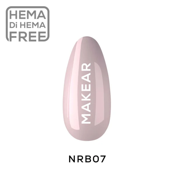 Nude Rubber baza Warm Beige, 8ml