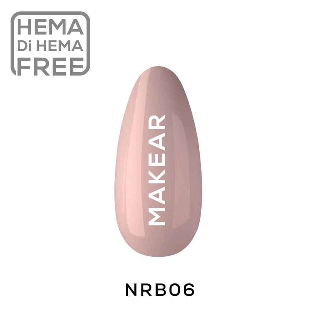 Nude Rubber baza Smoky Beige, 8ml MakeAR
