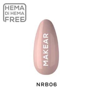 Nude Rubber baza Smoky Beige, 8ml MakeAR