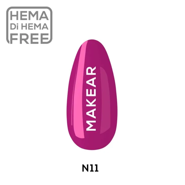 Trajni lak N11 NEON MakeAR, 8ml ****