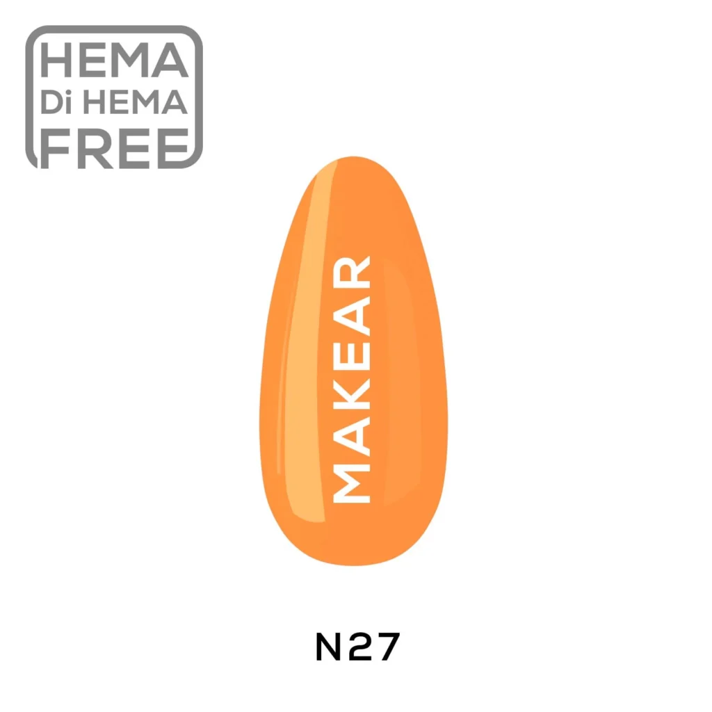 Trajni lak N27 NEON MakeAR, 8ml ****