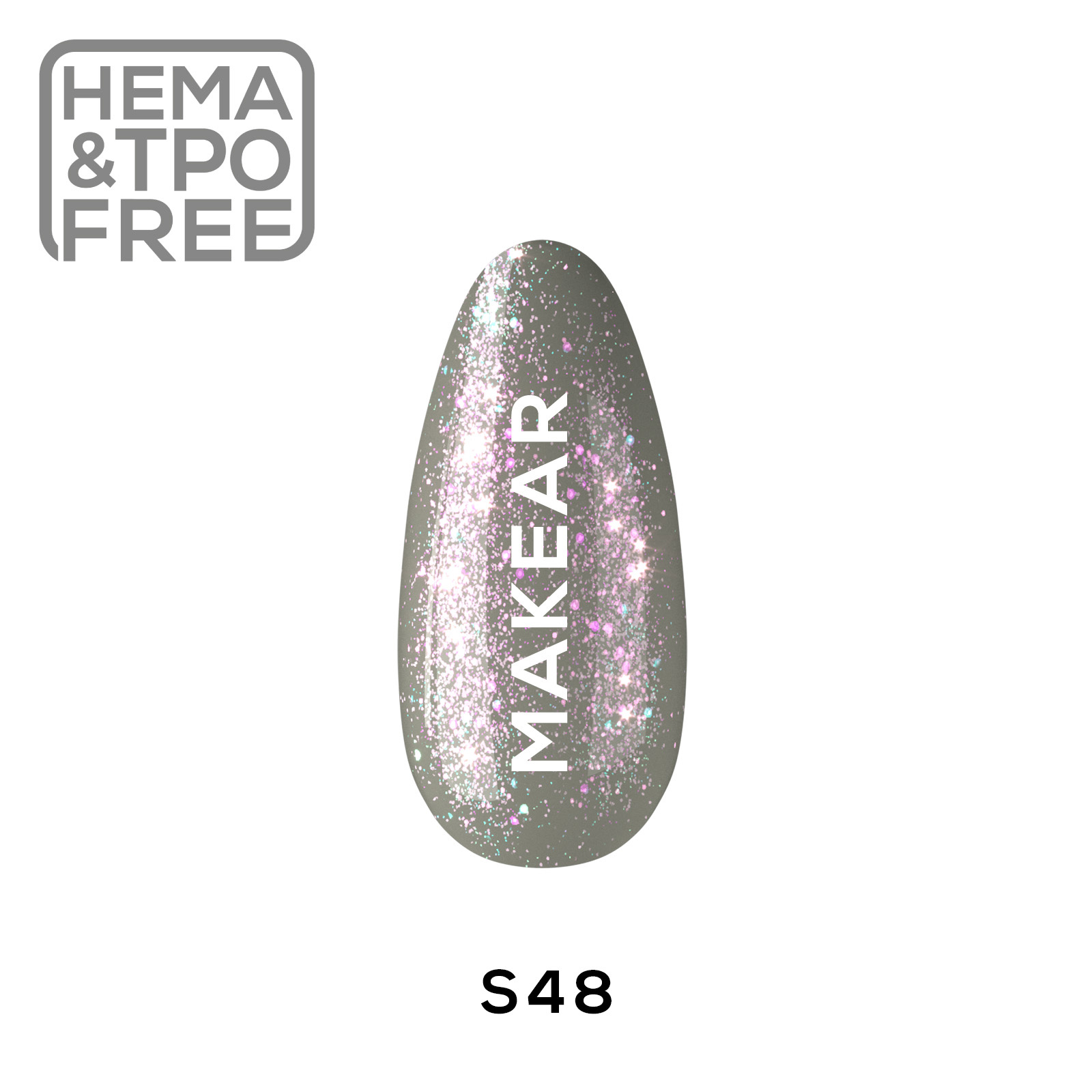 Trajni lak S48 MakeAR, 8ml STARMANI