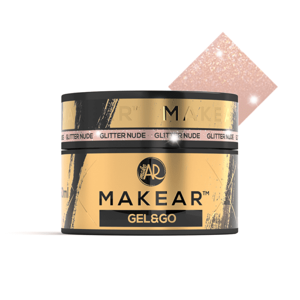 Gel & Go – Glitter Nude, 50ml (GG26) – MakeAR