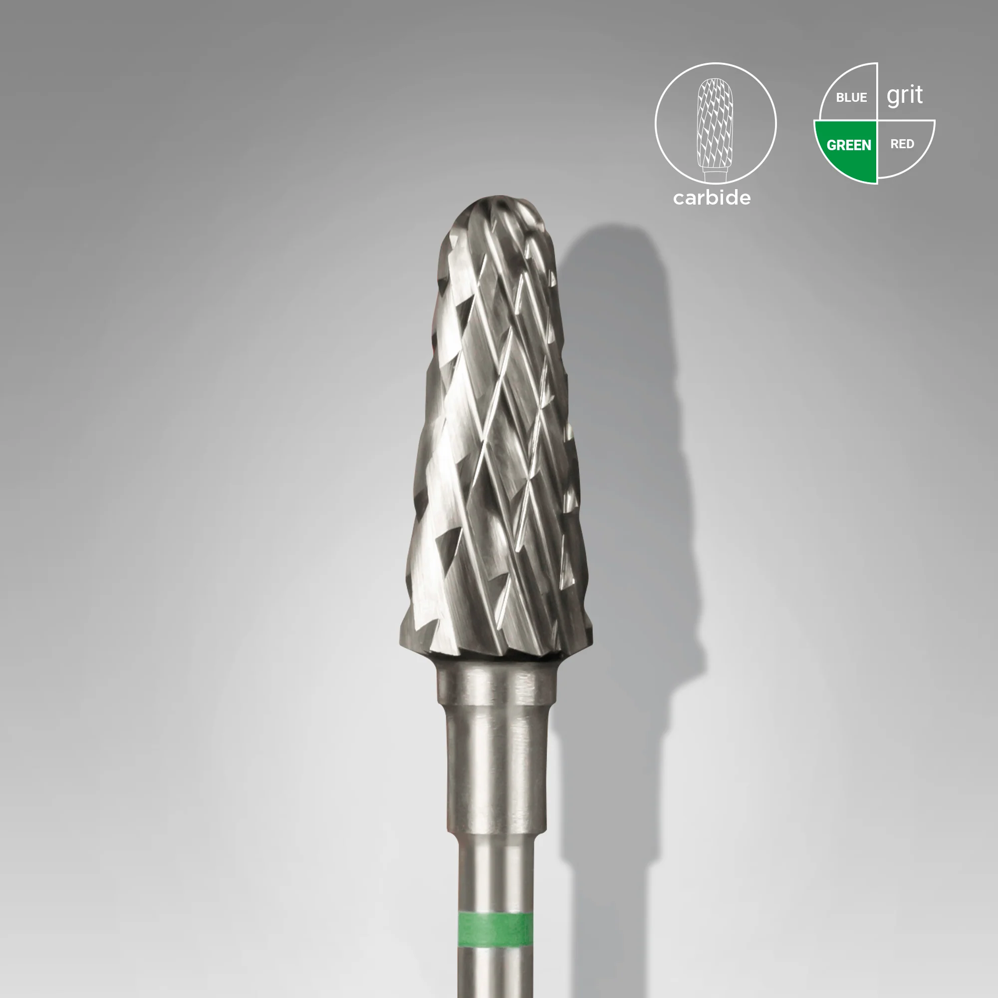 FT70G060/14 Karbidni nastavak za brusilicu 6mm/14mm-zelena, Staleks