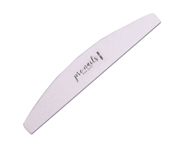 Rašpa za nokte - Pro-nails (polumjesec) 100/180