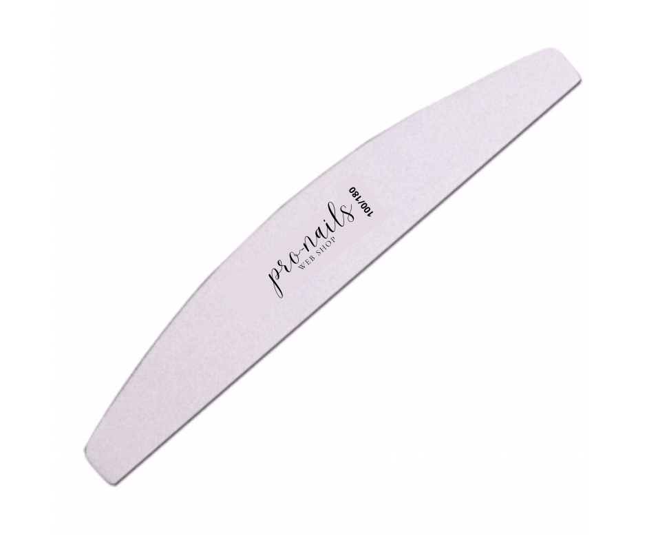 Rašpa za nokte - Pro-nails (polumjesec) 100/180