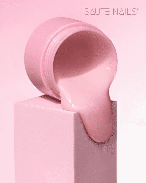 Gradivni gel Pastel Pink, 50g One Touch - Saute Nails