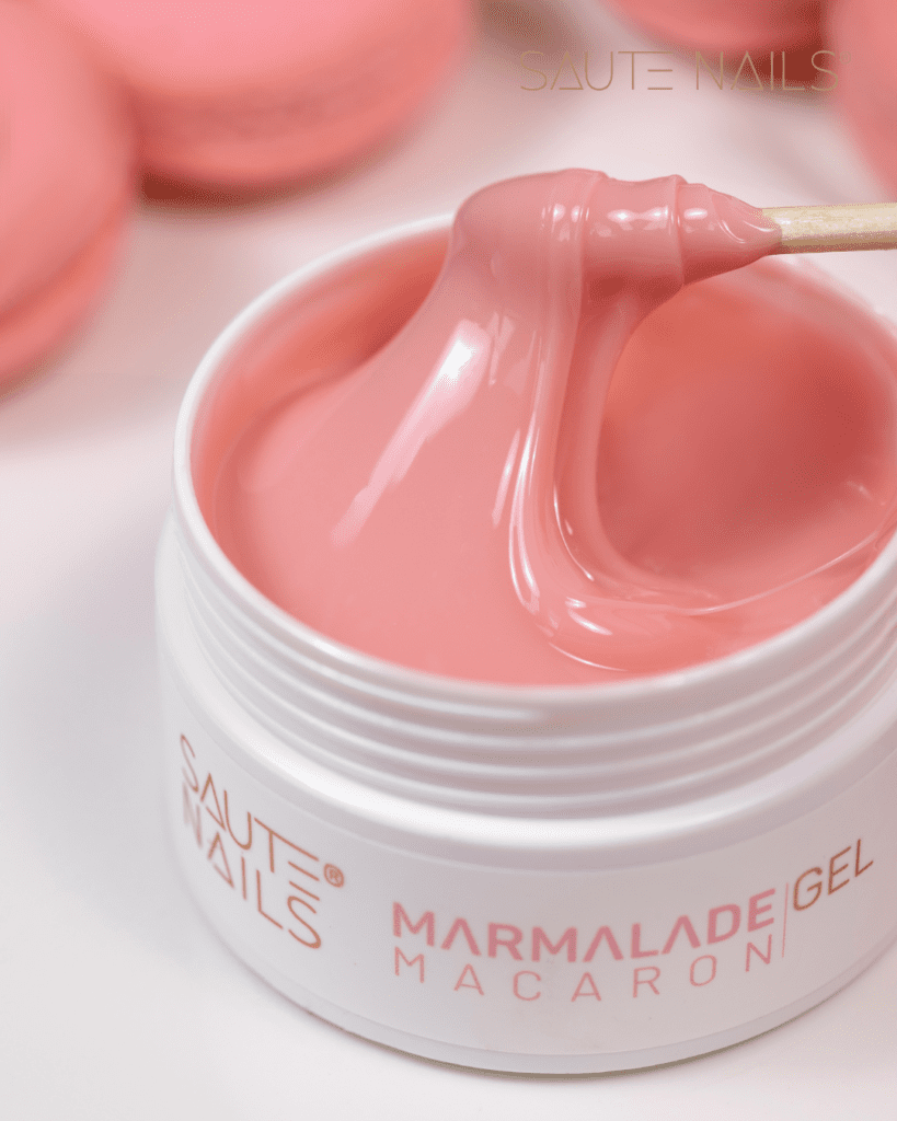 Gradivni gel Macaron, 30g Marmalade - SAUTE NAILS
