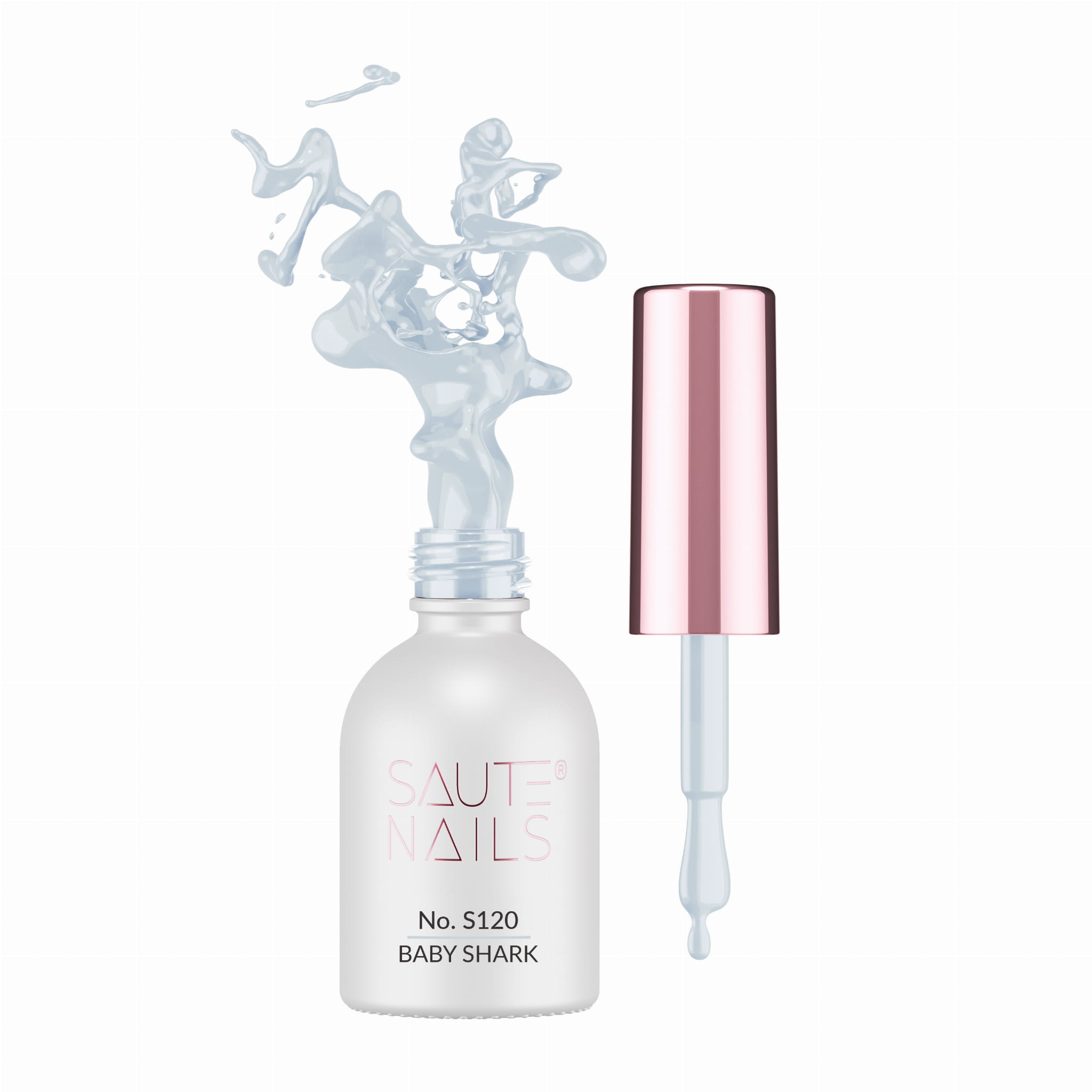 Trajni lak S120 Baby Shark, 8ml SAUTE NAILS