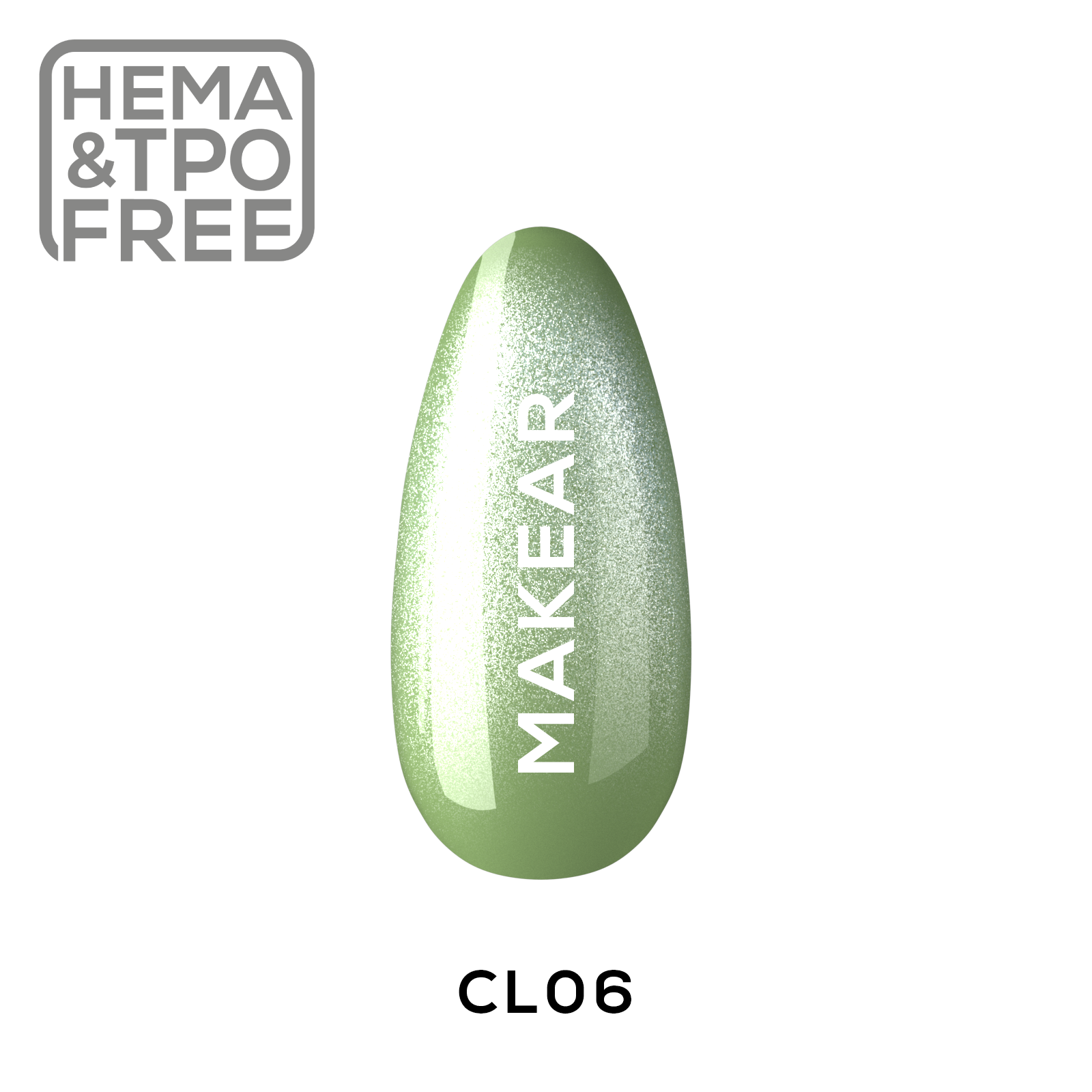 Trajni lak CL06 Hollywood Hills HIGHLIGHT, 8ml Makear