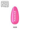 Trajni lak N33 NEON MakeAR, 8ml HEMA FREE