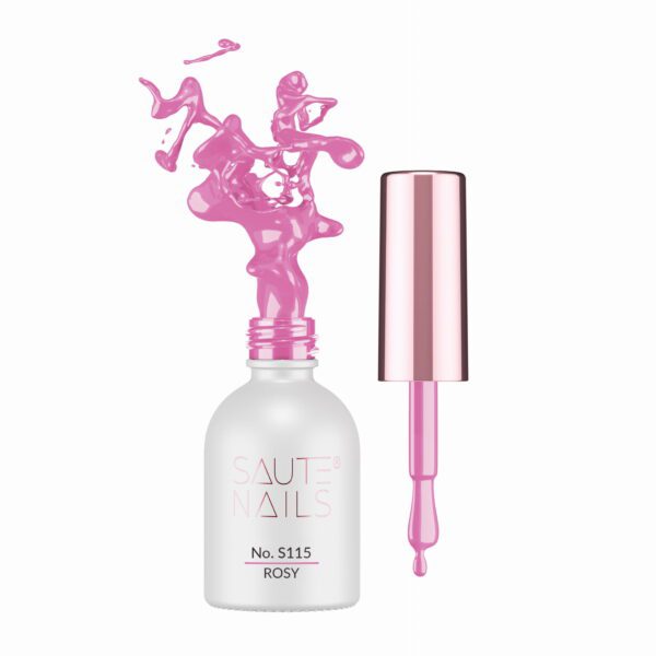 Trajni lak S115 Rosy, 8ml SAUTE NAILS