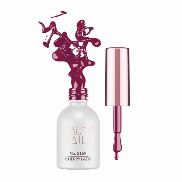 Trajni lak S169 Cherry Lady, 8ml SAUTE NAILS
