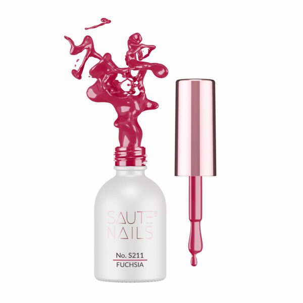 Trajni lak S211 Fuchsia, 8ml SAUTE NAILS