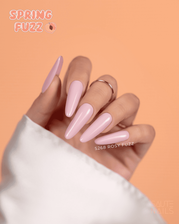 Trajni lak S268 Rosy Fuzz, 8ml SAUTE NAILS