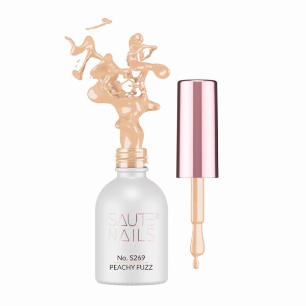 Trajni lak S269 Peachy Fuzz, 8ml SAUTE NAILS