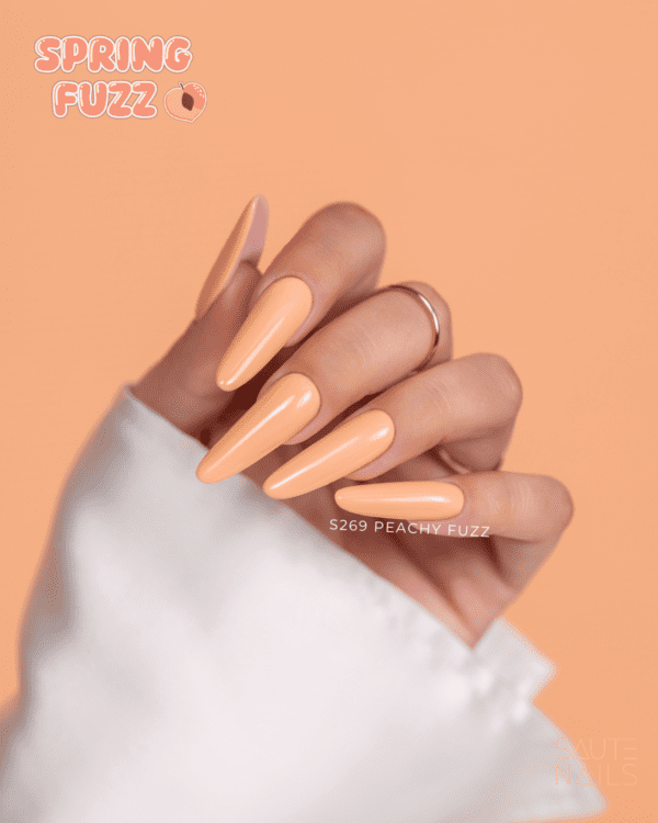 Trajni lak S269 Peachy Fuzz, 8ml SAUTE NAILS