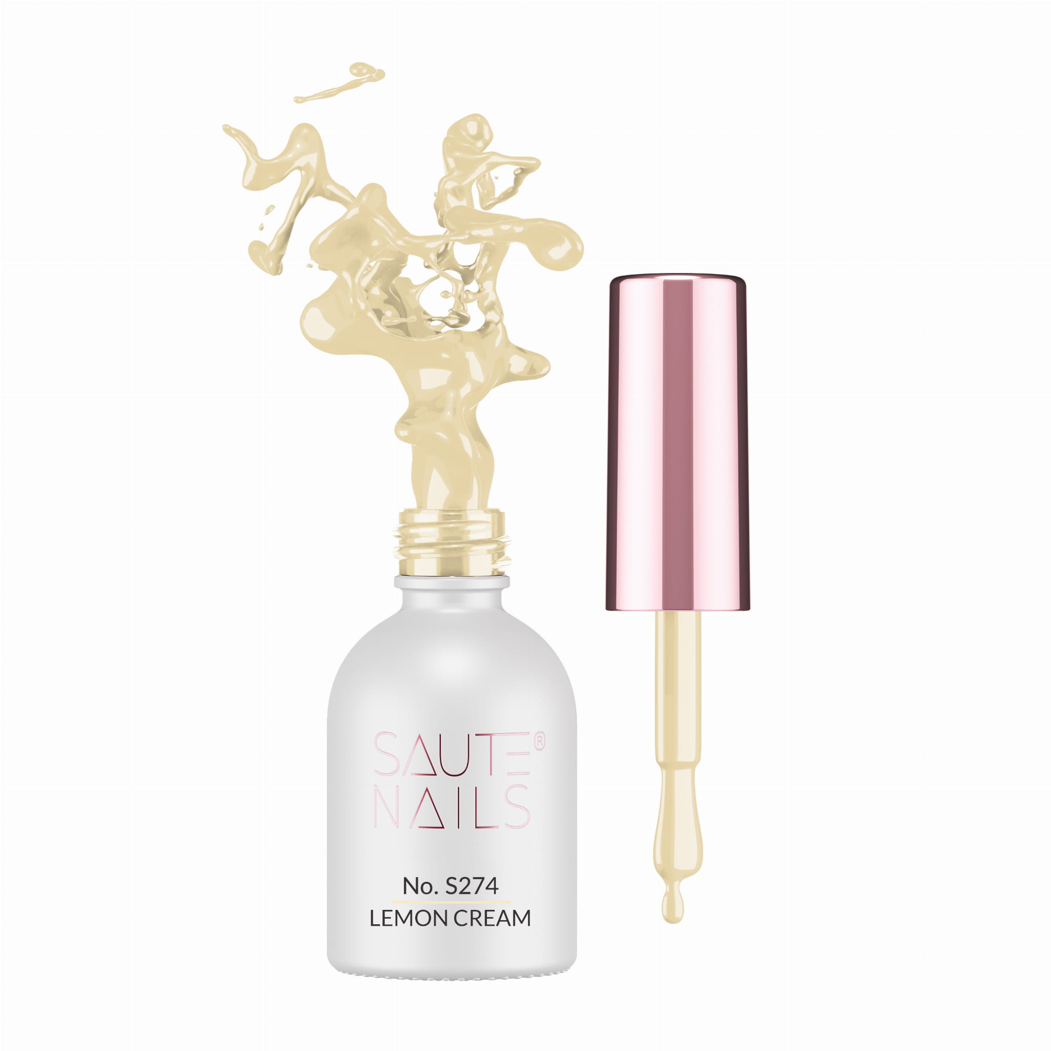 Trajni lak S274 Lemon Cream, 8ml SAUTE NAILS