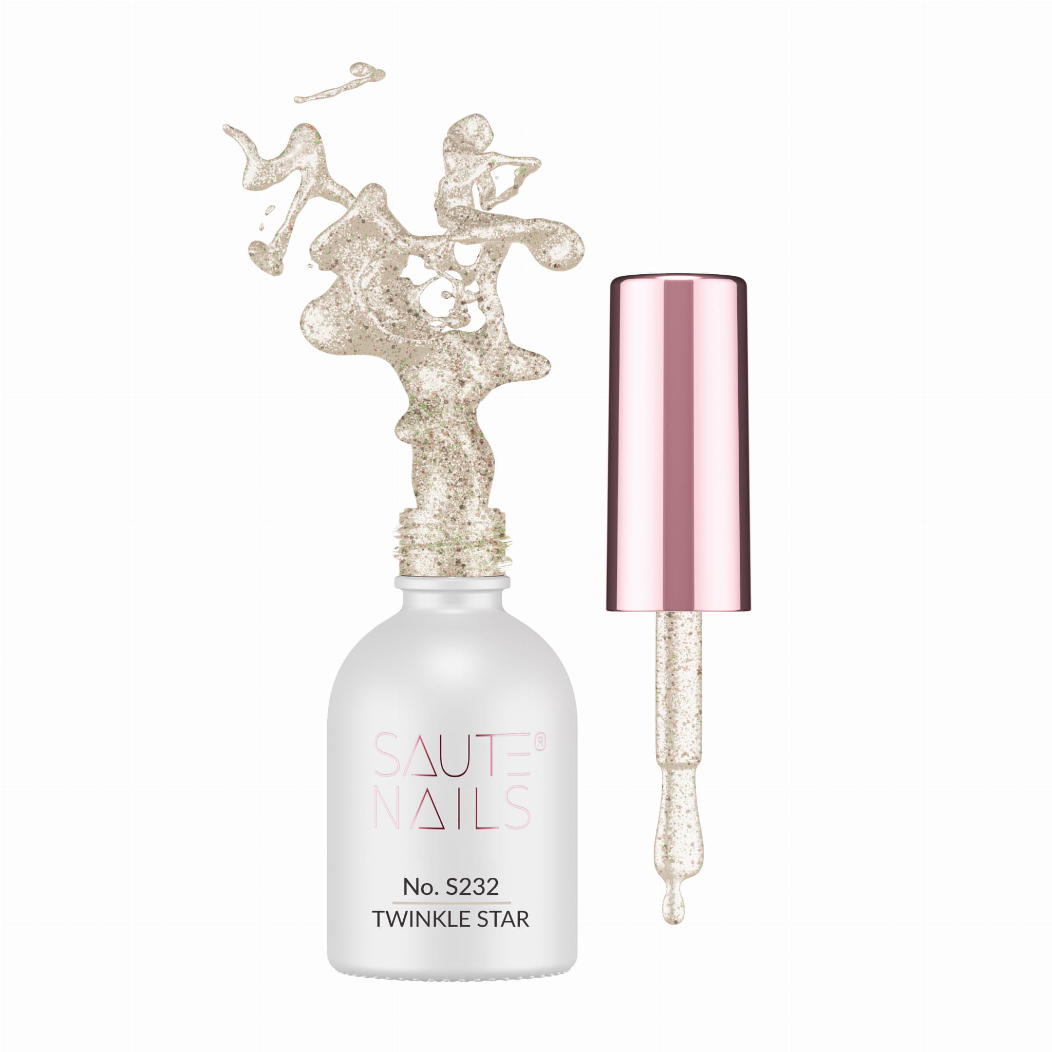 Trajni lak S232 Twinkle Star, 8ml SAUTE NAILS