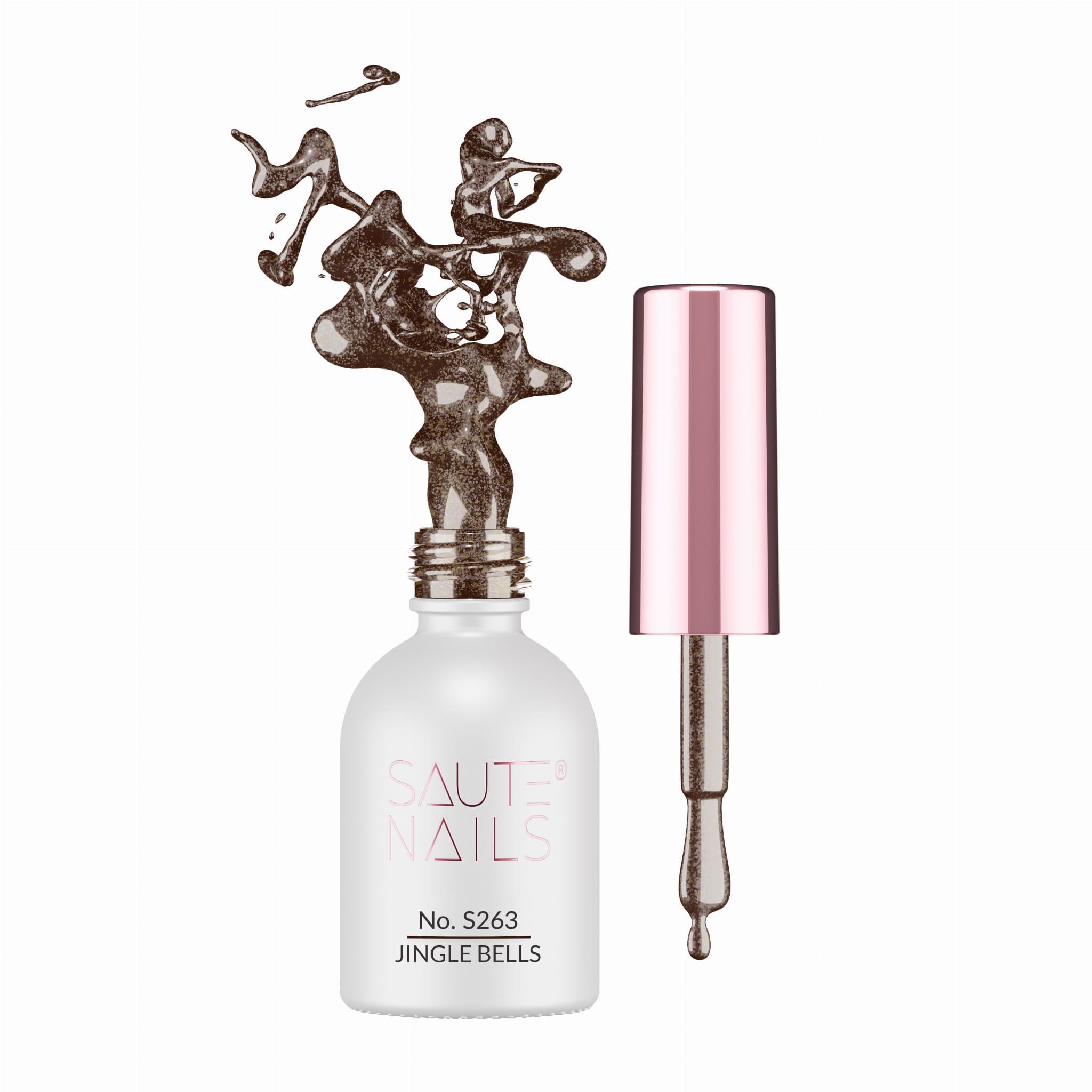 Trajni lak S263 Jingle Bells, 8ml SAUTE NAILS