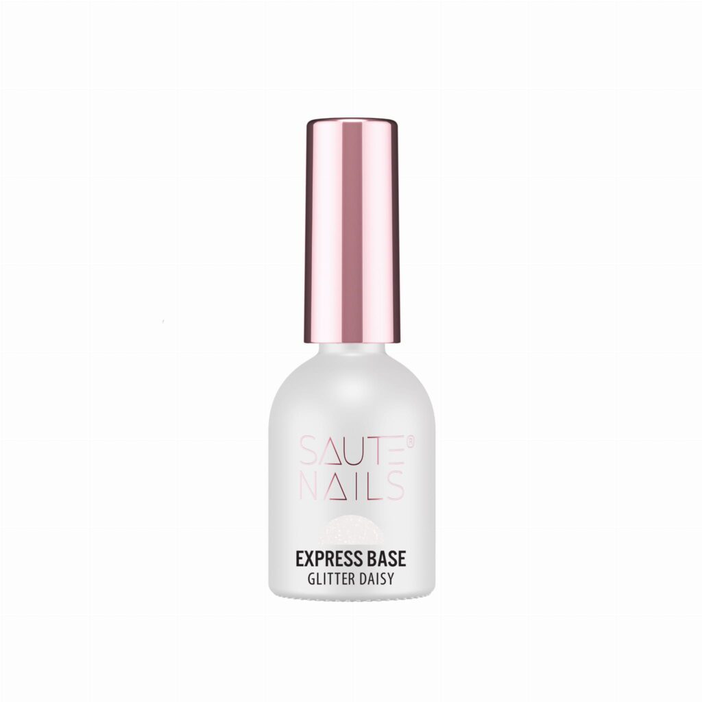 Baza za trajni lak Glitter Daisy Express, 8ml – Saute Nails