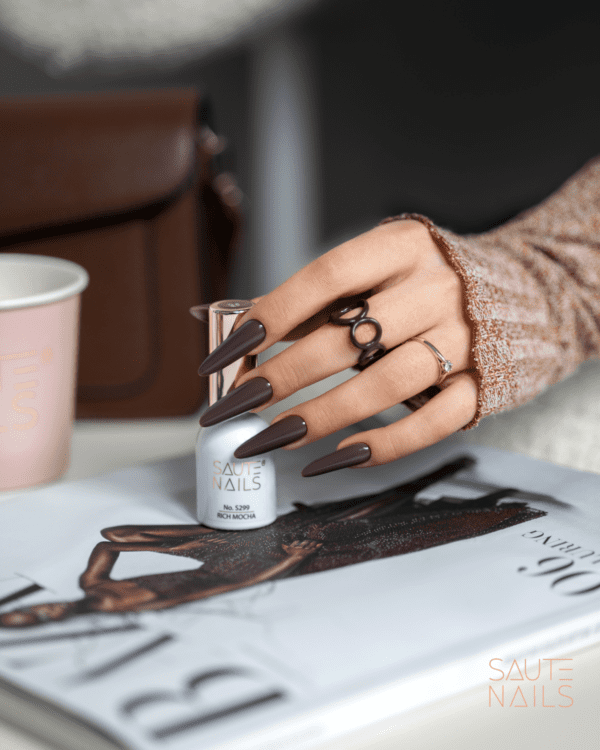 Trajni lak S299 Rich Mocha, 8ml SAUTE NAILS
