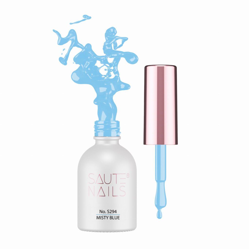 Trajni lak S294 Misty Blue, 8ml SAUTE NAILS