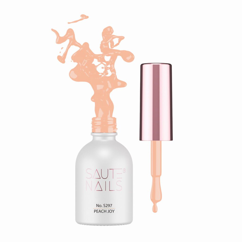 Trajni lak S297 Peach Joy, 8ml SAUTE NAILS
