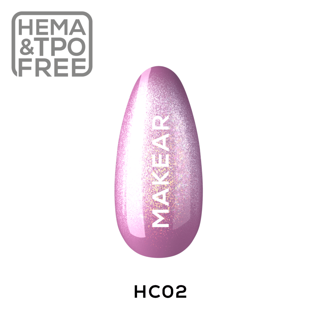 Trajni lak HC02 HOLO Cat Eye MAKEAR, 8ml