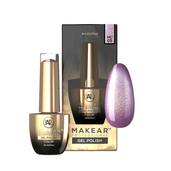 Trajni lak HC03 HOLO Cat Eye MAKEAR, 8ml