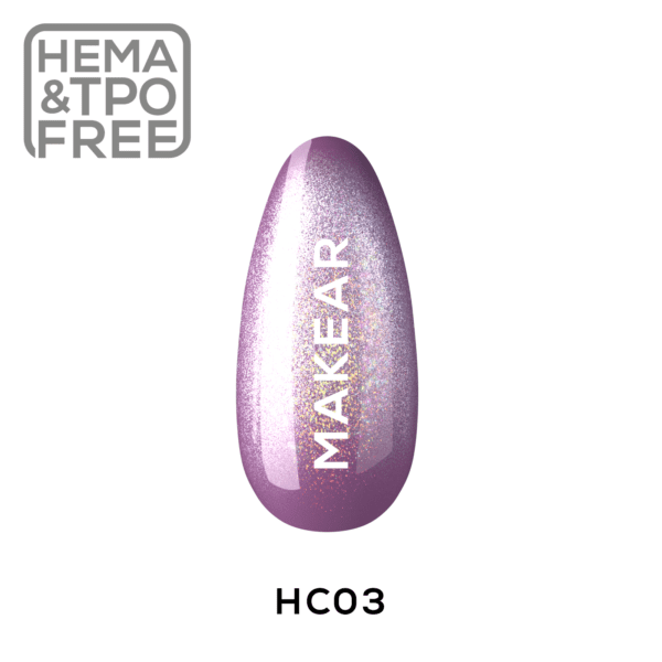 Trajni lak HC03 HOLO Cat Eye MAKEAR, 8ml
