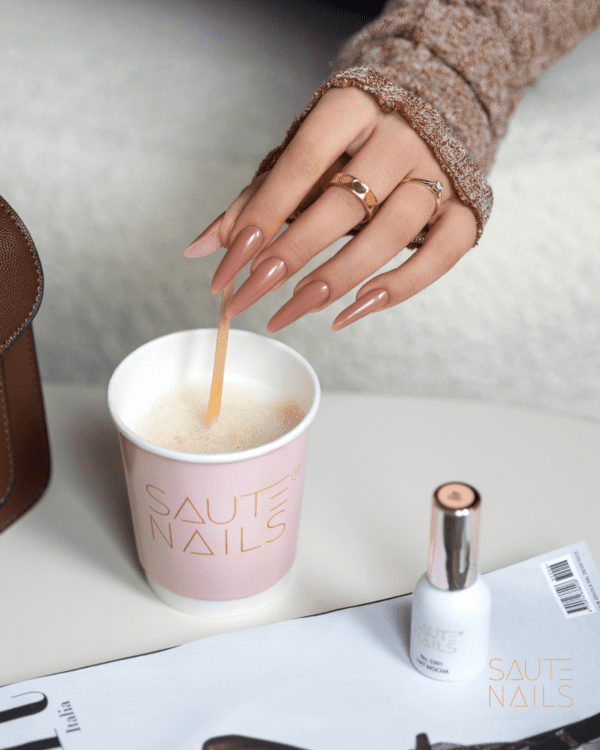 Trajni lak S301 Oat Mocha, 8ml SAUTE NAILS