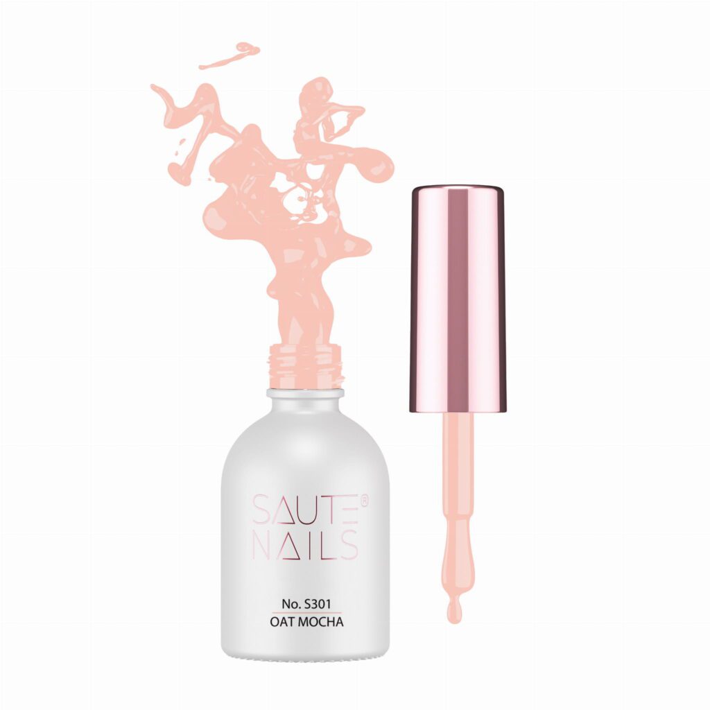Trajni lak S301 Oat Mocha, 8ml SAUTE NAILS
