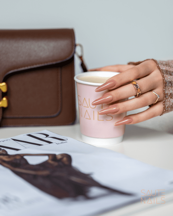 Trajni lak S301 Oat Mocha, 8ml SAUTE NAILS