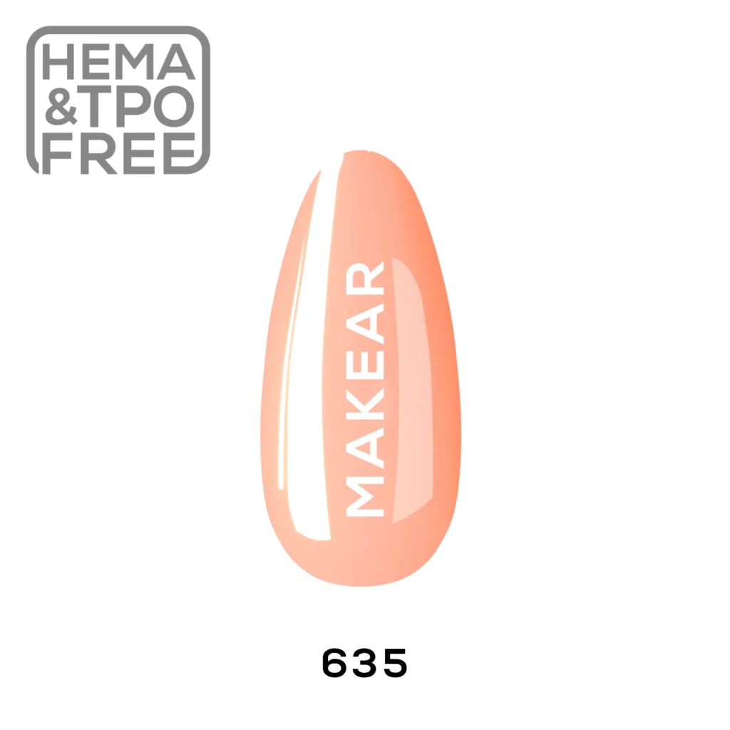 Trajni lak 635 Babe (pastel) MakeAR, 8ml