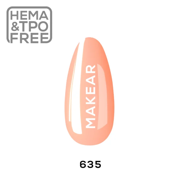 Trajni lak 635 Babe (pastel) MakeAR, 8ml