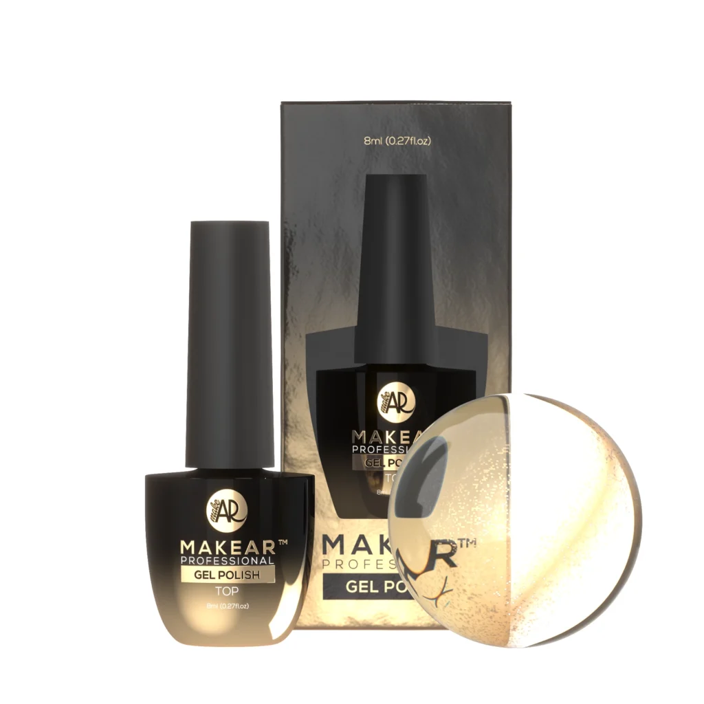 Top No Wipe Cat Eye Gold MAKEAR, 8ml