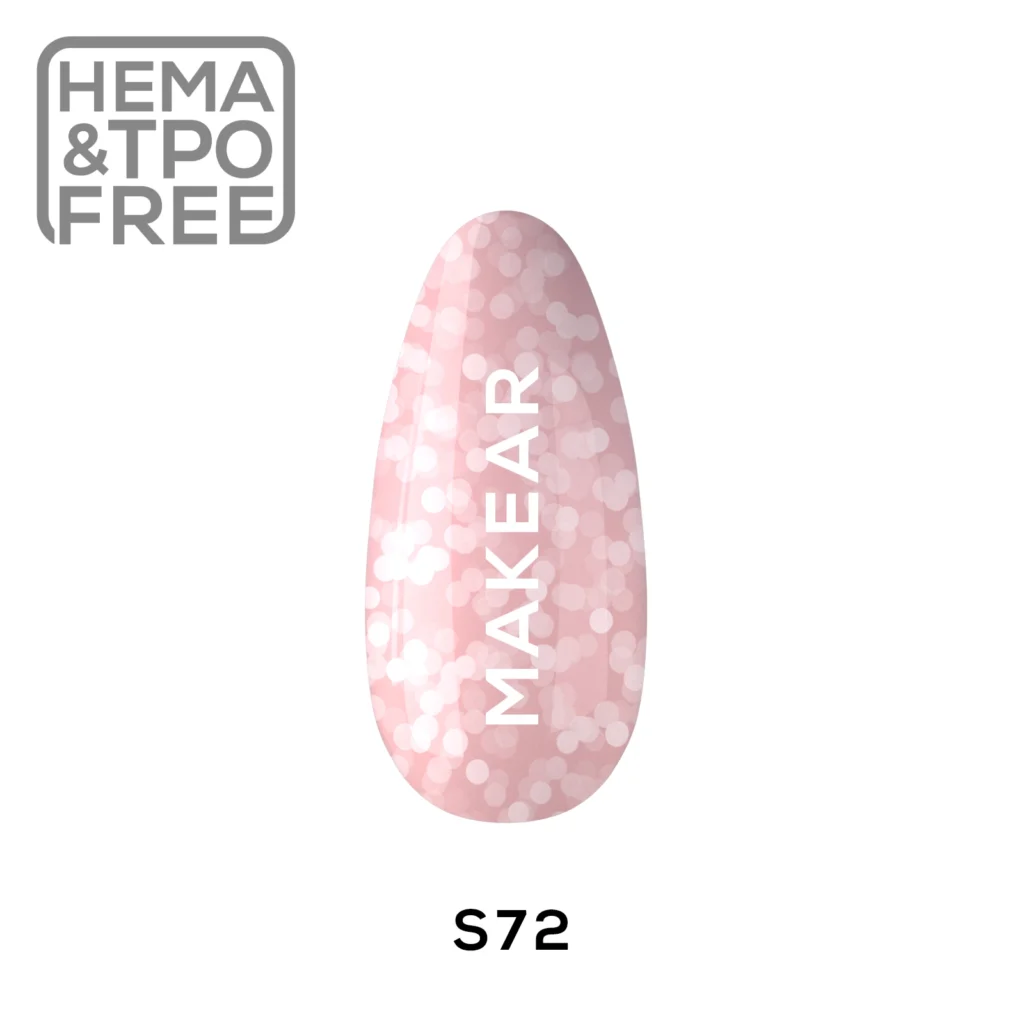Trajni lak S72 Lovers Whisper MakeAR, 8ml