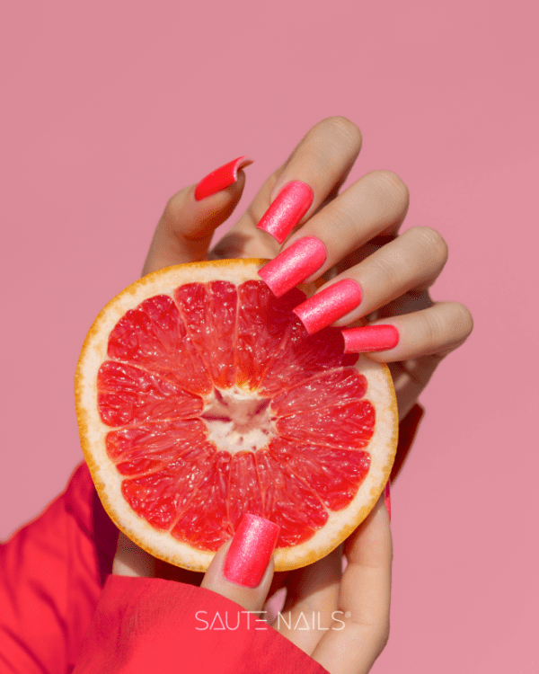 Trajni lak S305 Citrus Flame, 8ml SAUTE NAILS