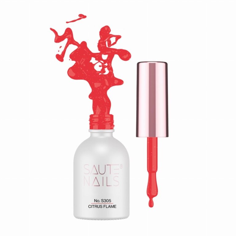 Trajni lak S305 Citrus Flame, 8ml SAUTE NAILS