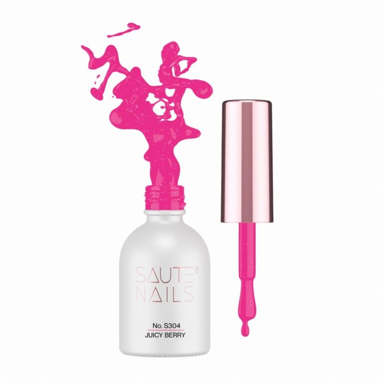 Trajni lak S304 Jucy Berry, 8ml SAUTE NAILS