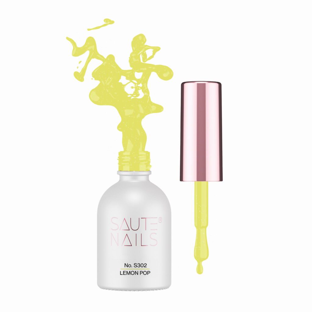 Trajni lak S302 Lemon Pop, 8ml SAUTE NAILS
