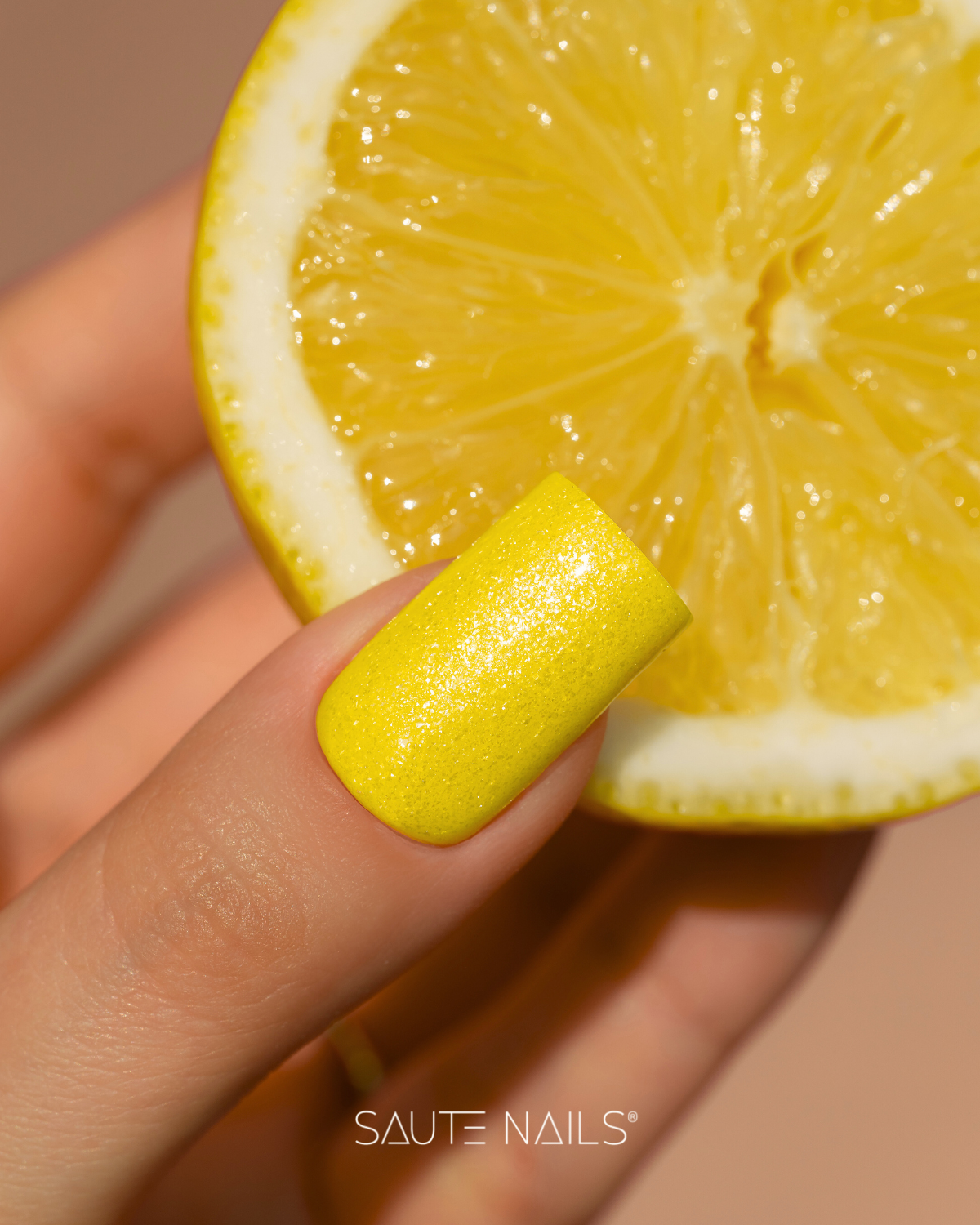 Trajni lak S302 Lemon Pop, 8ml SAUTE NAILS