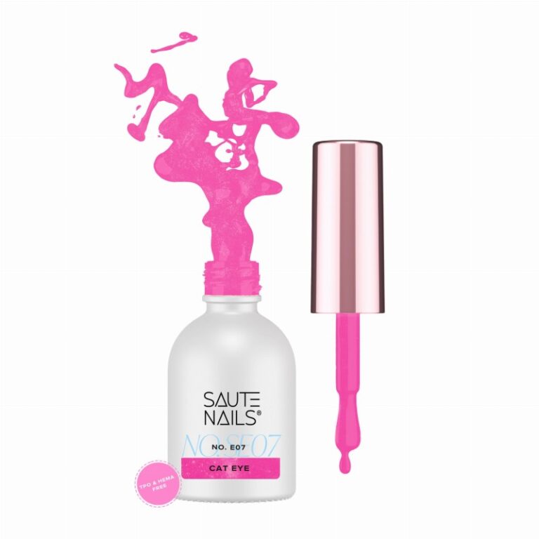 Trajni lak E07 Cat Eye, 8ml SAUTE NAILS